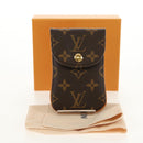 LOUIS VUITTON Monogram EtuiTelephonne MM Cell Phone Case M66546 LV Auth 136565V-12