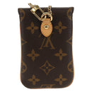 LOUIS VUITTON Monogram EtuiTelephonne MM Cell Phone Case M66546 LV Auth 136565V-2
