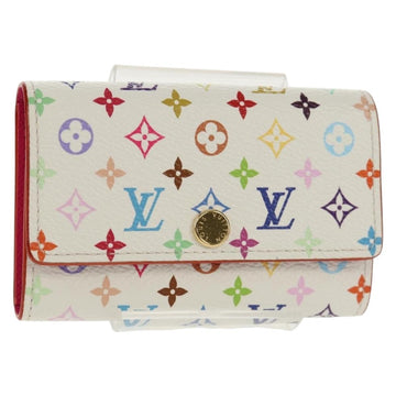 LOUIS VUITTON Multicolor LVxTM Multicles 6 Key Case White M14092 LV Auth 136566M
