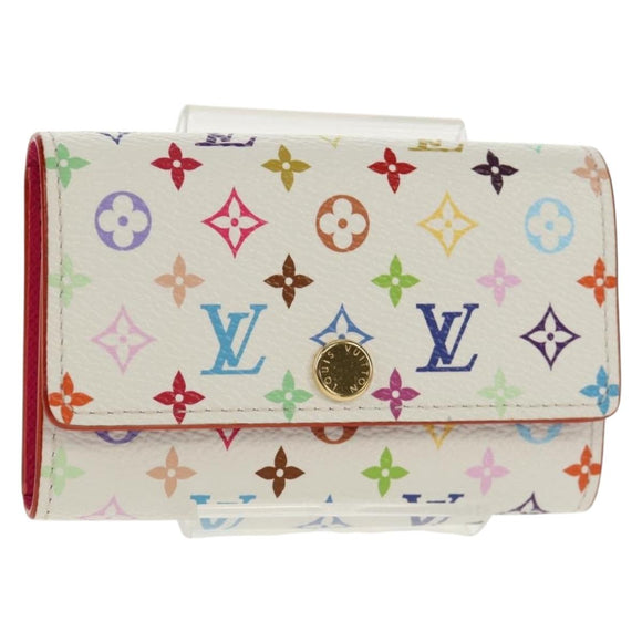 LOUIS VUITTON Multicolor LVxTM Multicles 6 Key Case White M14092 LV Auth 136566M