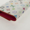 LOUIS VUITTON Multicolor LVxTM Multicles 6 Key Case White M14092 LV Auth 136566M-15