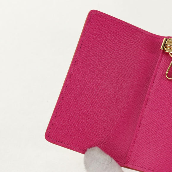 LOUIS VUITTON Multicolor LVxTM Multicles 6 Key Case White M14092 LV Auth 136566M