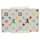 LOUIS VUITTON Multicolor LVxTM Multicles 6 Key Case White M14092 LV Auth 136566M-2