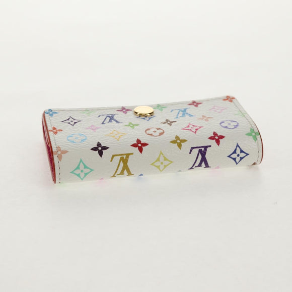 LOUIS VUITTON Multicolor LVxTM Multicles 6 Key Case White M14092 LV Auth 136566M