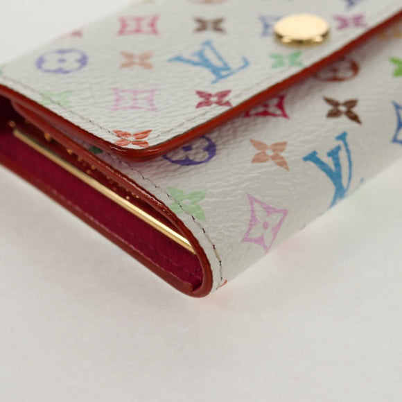 LOUIS VUITTON Multicolor LVxTM Multicles 6 Key Case White M14092 LV Auth 136566M