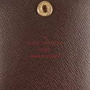 LOUIS VUITTON Damier Ebene Porte Cartes ID Bandouliere Case N60016 Auth 136567V-20