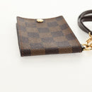 LOUIS VUITTON Damier Ebene Porte Cartes ID Bandouliere Case N60016 Auth 136567V-6