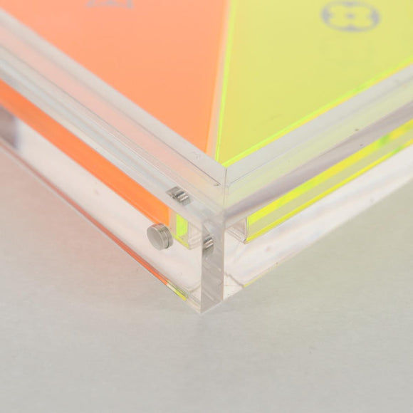 LOUIS VUITTON Tangram Puzzle Clear GI0480 LV Auth 136568M