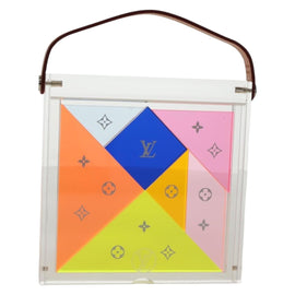 LOUIS VUITTON Tangram Puzzle Clear GI0480 LV Auth 136568M