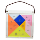 LOUIS VUITTON Tangram Puzzle Clear GI0480 LV Auth 136568M-13