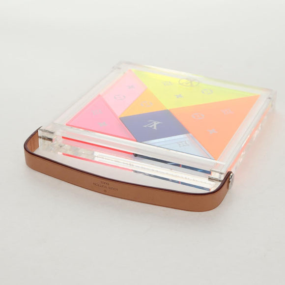 LOUIS VUITTON Tangram Puzzle Clear GI0480 LV Auth 136568M