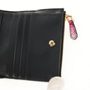 PRADA Bifold Wallet Leather Pink Auth 136570V-20