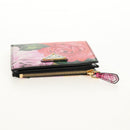 PRADA Bifold Wallet Leather Pink Auth 136570V-5