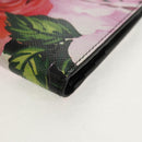 PRADA Bifold Wallet Leather Pink Auth 136570V-14