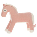 HERMES Cheval Honore Stuffed dog Cotton Orange Auth 136571M-1