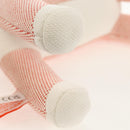 HERMES Cheval Honore Stuffed dog Cotton Orange Auth 136571M-11