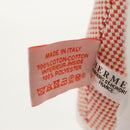 HERMES Cheval Honore Stuffed dog Cotton Orange Auth 136571M-14