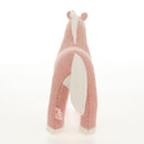 HERMES Cheval Honore Stuffed dog Cotton Orange Auth 136571M-4