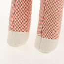 HERMES Cheval Honore Stuffed dog Cotton Orange Auth 136571M-9