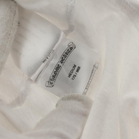 Chrome Hearts TShirt Cotton White Auth 136574M