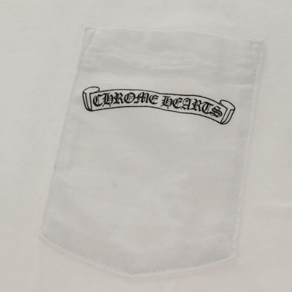 Chrome Hearts TShirt Cotton White Auth 136574M