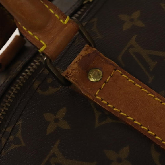 LOUIS VUITTON Monogram Keepall 50 Boston Bag M41426 LV Auth 136581