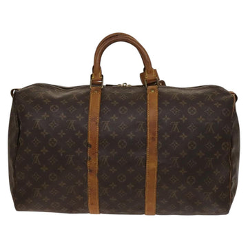 LOUIS VUITTON Monogram Keepall 50 Boston Bag M41426 LV Auth 136581 - 0