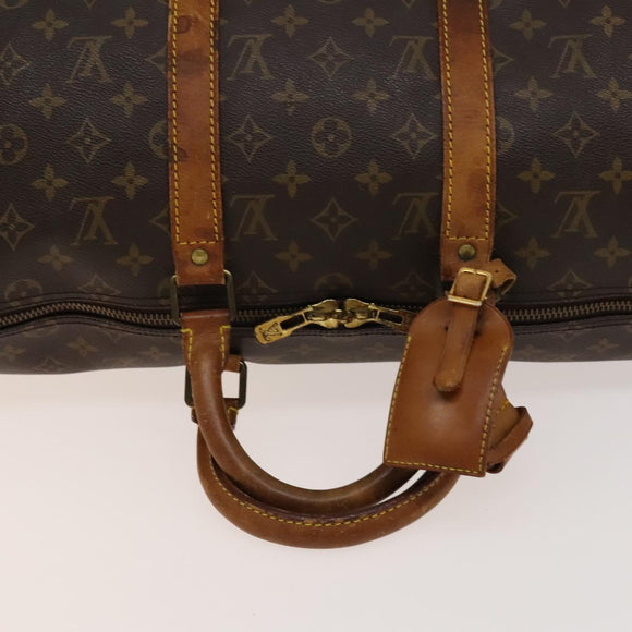 LOUIS VUITTON Monogram Keepall 50 Boston Bag M41426 LV Auth 136581