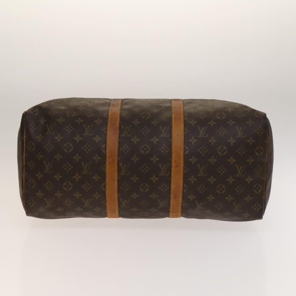 LOUIS VUITTON Monogram Keepall 50 Boston Bag M41426 LV Auth 136581