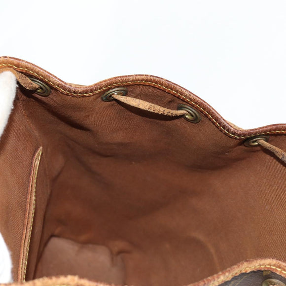 LOUIS VUITTON Monogram Montsouris MM Backpack M51136 LV Auth 136582