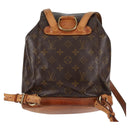 LOUIS VUITTON Monogram Montsouris MM Backpack M51136 LV Auth 136582-3