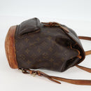 LOUIS VUITTON Monogram Montsouris MM Backpack M51136 LV Auth 136582-5