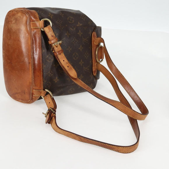 LOUIS VUITTON Monogram Montsouris MM Backpack M51136 LV Auth 136582