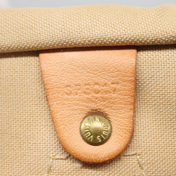 LOUIS VUITTON Damier Azur Speedy 30 Hand Bag N41533 LV Auth 136584