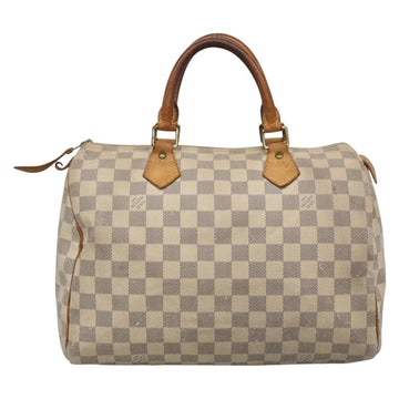 LOUIS VUITTON Damier Azur Speedy 30 Hand Bag N41533 LV Auth 136584 - 0