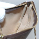 LOUIS VUITTON Christmas Only Mini Pochette Accessoires Pouch M58501 Auth 136593-19