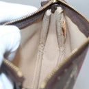 LOUIS VUITTON Christmas Only Mini Pochette Accessoires Pouch M58501 Auth 136593-20