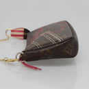 LOUIS VUITTON Christmas Only Mini Pochette Accessoires Pouch M58501 Auth 136593-3