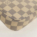 LOUIS VUITTON Damier Azur Pochette Accessoires Pouch N51986 LV Auth 136598M-16