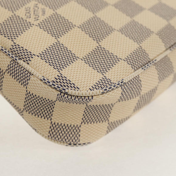 LOUIS VUITTON Damier Azur Pochette Accessoires Pouch N51986 LV Auth 136598SAM