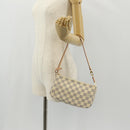 LOUIS VUITTON Damier Azur Pochette Accessoires Pouch N51986 LV Auth 136598M-22