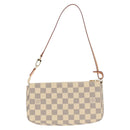 LOUIS VUITTON Damier Azur Pochette Accessoires Pouch N51986 LV Auth 136598M-2