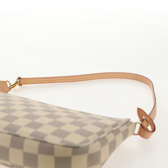 LOUIS VUITTON Damier Azur Pochette Accessoires Pouch N51986 LV Auth 136598M