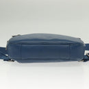 LOUIS VUITTON Damier Infini Ambreil Bag Leather Blue N41354 LV Auth 136610-5