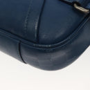 LOUIS VUITTON Damier Infini Ambreil Bag Leather Blue N41354 LV Auth 136610-10