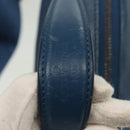 LOUIS VUITTON Damier Infini Ambreil Bag Leather Blue N41354 LV Auth 136610-8