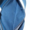 LOUIS VUITTON Damier Infini Ambreil Bag Leather Blue N41354 LV Auth 136610-25