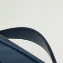 LOUIS VUITTON Damier Infini Ambreil Bag Leather Blue N41354 LV Auth 136610-14