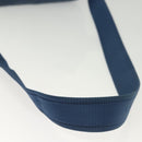 LOUIS VUITTON Damier Infini Ambreil Bag Leather Blue N41354 LV Auth 136610-9