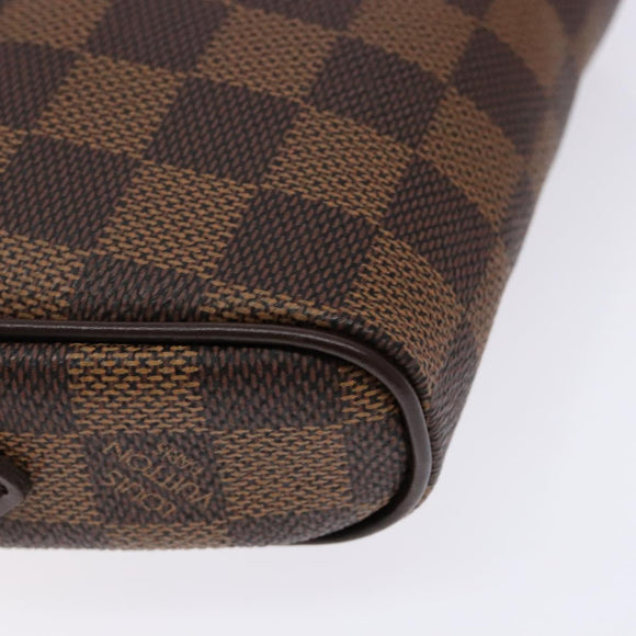 LOUIS VUITTON Damier Ebene Pochette Ipanema Shoulder Bag N51296 LV Auth 136613V